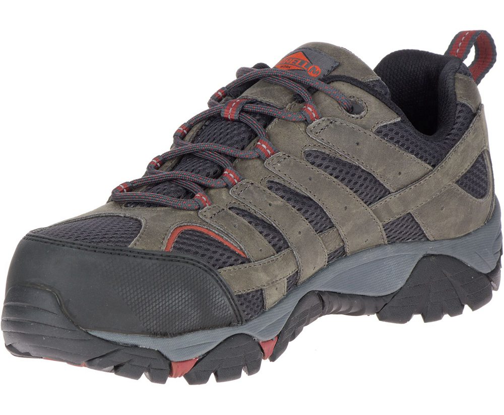 Merrell Sneakers Brown - Moab Vertex Vent Comp Toe - Mens 90SJHQOYK